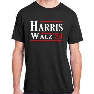 Kamala Harris Tim Walz 2024 Election Harris Walz 2024 Adult ChromaSoft Performance T-Shirt