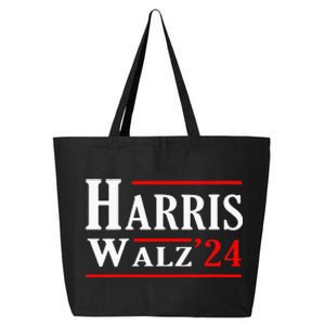 Kamala Harris Tim Walz 2024 Election Harris Walz 2024 25L Jumbo Tote