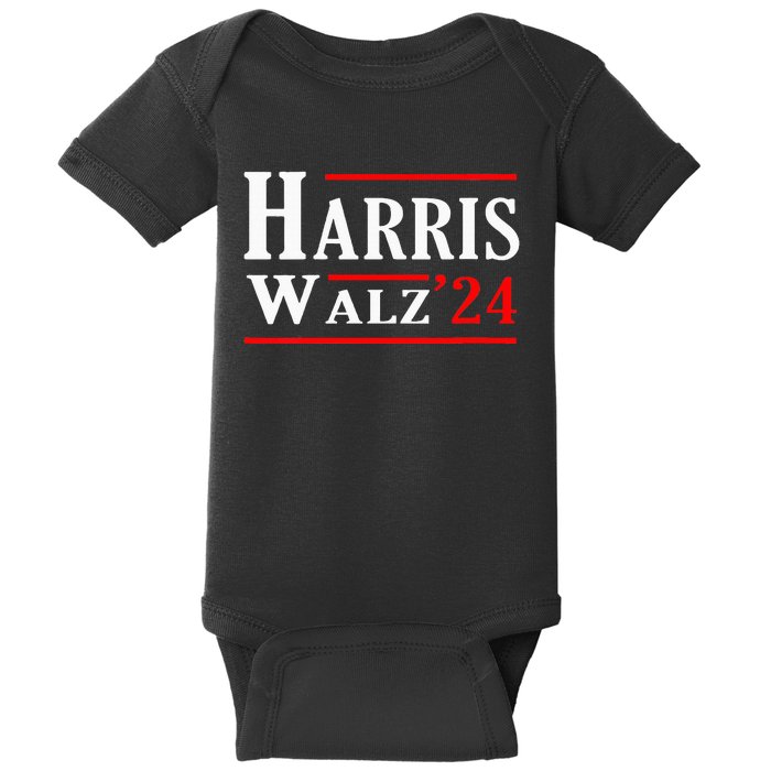 Kamala Harris Tim Walz 2024 Election Harris Walz 2024 Baby Bodysuit