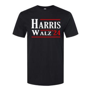 Kamala Harris Tim Walz 2024 Election Harris Walz 2024 Softstyle CVC T-Shirt