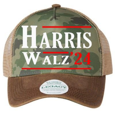 Kamala Harris Tim Walz Waltz 2024 Legacy Tie Dye Trucker Hat