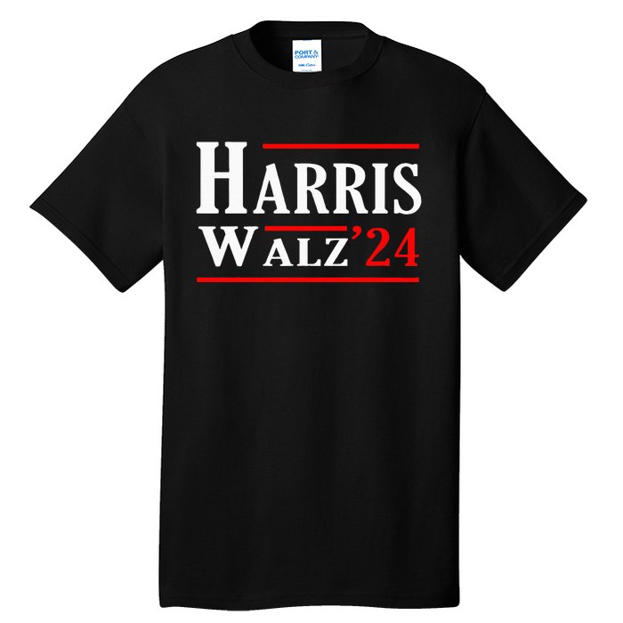 Kamala Harris Tim Walz Waltz 2024 Tall T-Shirt