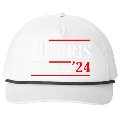 Kamala Harris Tim Walz Waltz 2024 Snapback Five-Panel Rope Hat