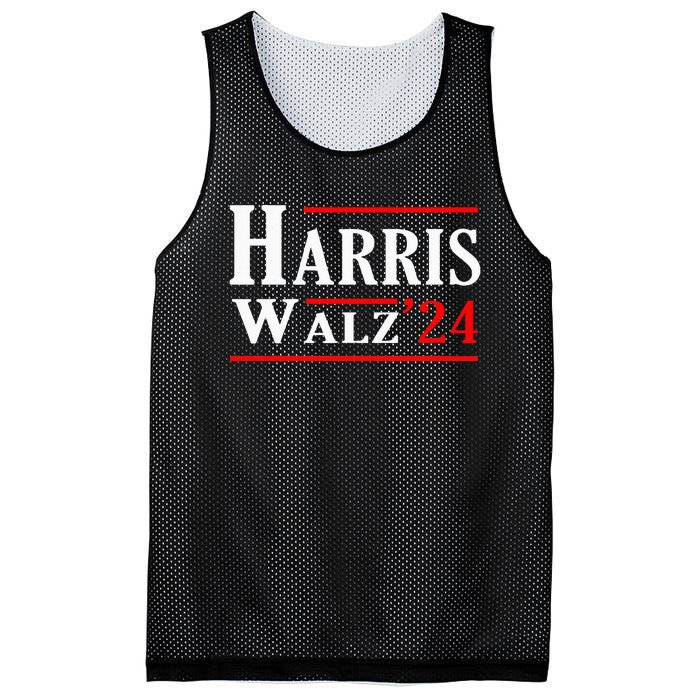 Kamala Harris Tim Walz Waltz 2024 Mesh Reversible Basketball Jersey Tank