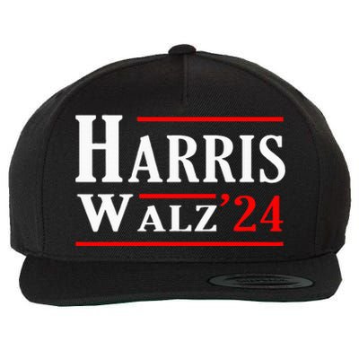 Kamala Harris Tim Walz Waltz 2024 Wool Snapback Cap