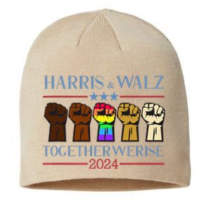 Kamala Harris Tim Walz 2024 Election Lgbt Sustainable Beanie