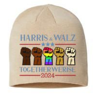 Kamala Harris Tim Walz 2024 Election Lgbt Sustainable Beanie