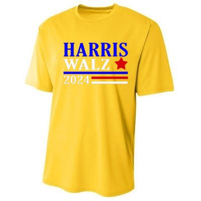 Kamala Harris Tim Walz Waltz 2024 Election Democrat Usa 2024 Performance Sprint T-Shirt