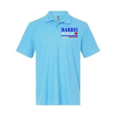 Kamala Harris Tim Walz Waltz 2024 Election Democrat Usa 2024 Softstyle Adult Sport Polo