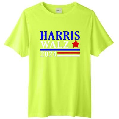 Kamala Harris Tim Walz Waltz 2024 Election Democrat Usa 2024 Tall Fusion ChromaSoft Performance T-Shirt