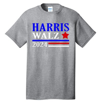 Kamala Harris Tim Walz Waltz 2024 Election Democrat Usa 2024 Tall T-Shirt