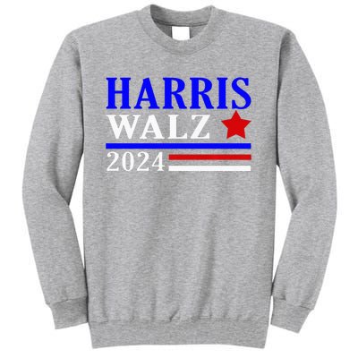 Kamala Harris Tim Walz Waltz 2024 Election Democrat Usa 2024 Tall Sweatshirt