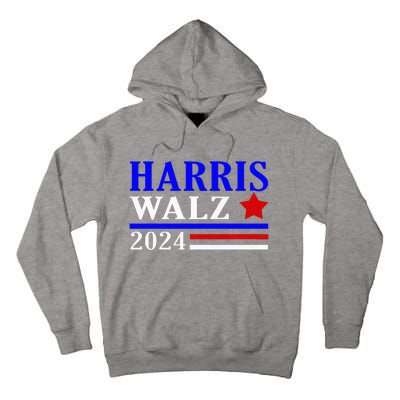 Kamala Harris Tim Walz Waltz 2024 Election Democrat Usa 2024 Tall Hoodie