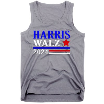 Kamala Harris Tim Walz Waltz 2024 Election Democrat Usa 2024 Tank Top