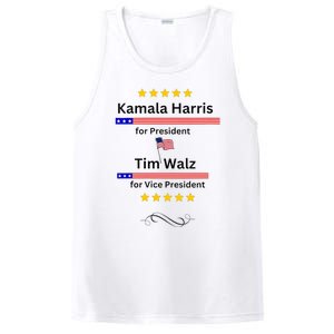 Kamala Harris Tim Walz For President And Vice President Vote PosiCharge Competitor Tank