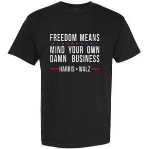 Kamala Harris Tim Walz For President And Vice President Garment-Dyed Heavyweight T-Shirt