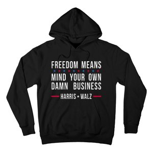 Kamala Harris Tim Walz For President And Vice President Hoodie