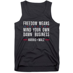 Kamala Harris Tim Walz For President And Vice President Tank Top