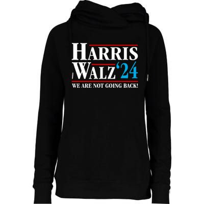 Kamala Harris Tim Walz Waltz Harris Waltz 2024 Vp Election Womens Funnel Neck Pullover Hood