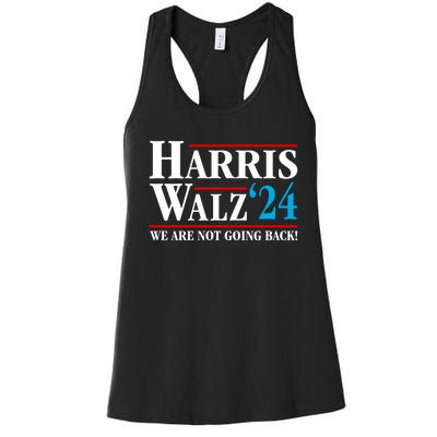 Kamala Harris Tim Walz Waltz Harris Waltz 2024 Vp Election Women's Racerback Tank