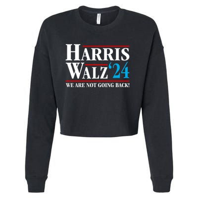 Kamala Harris Tim Walz Waltz Harris Waltz 2024 Vp Election Cropped Pullover Crew