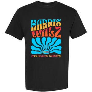 Kamala Harris Tim Walz Waltz Garment-Dyed Heavyweight T-Shirt