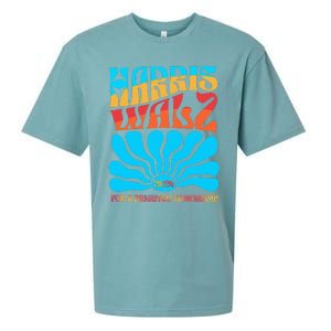 Kamala Harris Tim Walz Waltz Sueded Cloud Jersey T-Shirt