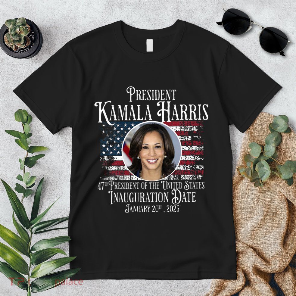 Kamala Harris Tim Walz Inauguration 2025 Victory Memorabilia Premium T-Shirt