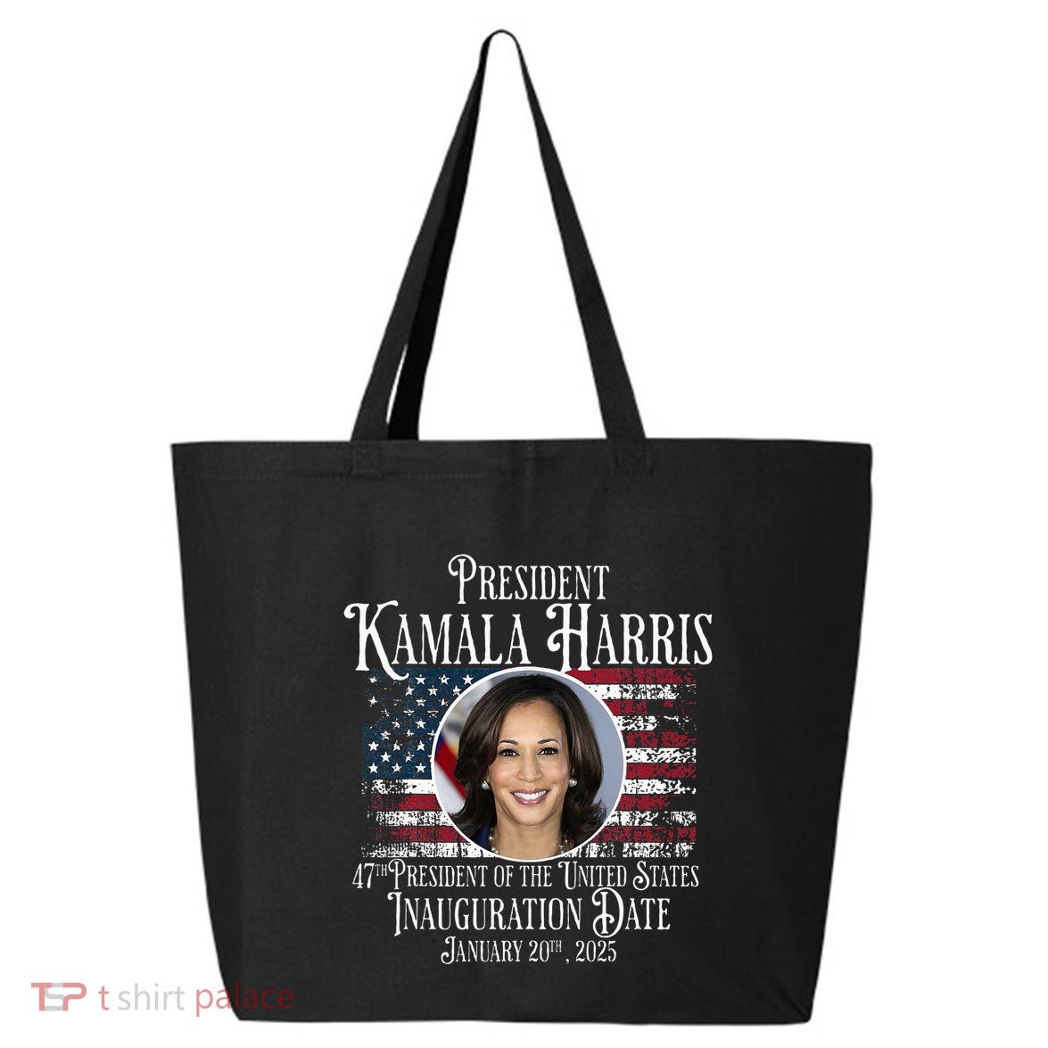 Kamala Harris Tim Walz Inauguration 2025 Victory Memorabilia 25L Jumbo Tote