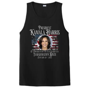 Kamala Harris Tim Walz Inauguration 2025 Victory Memorabilia PosiCharge Competitor Tank