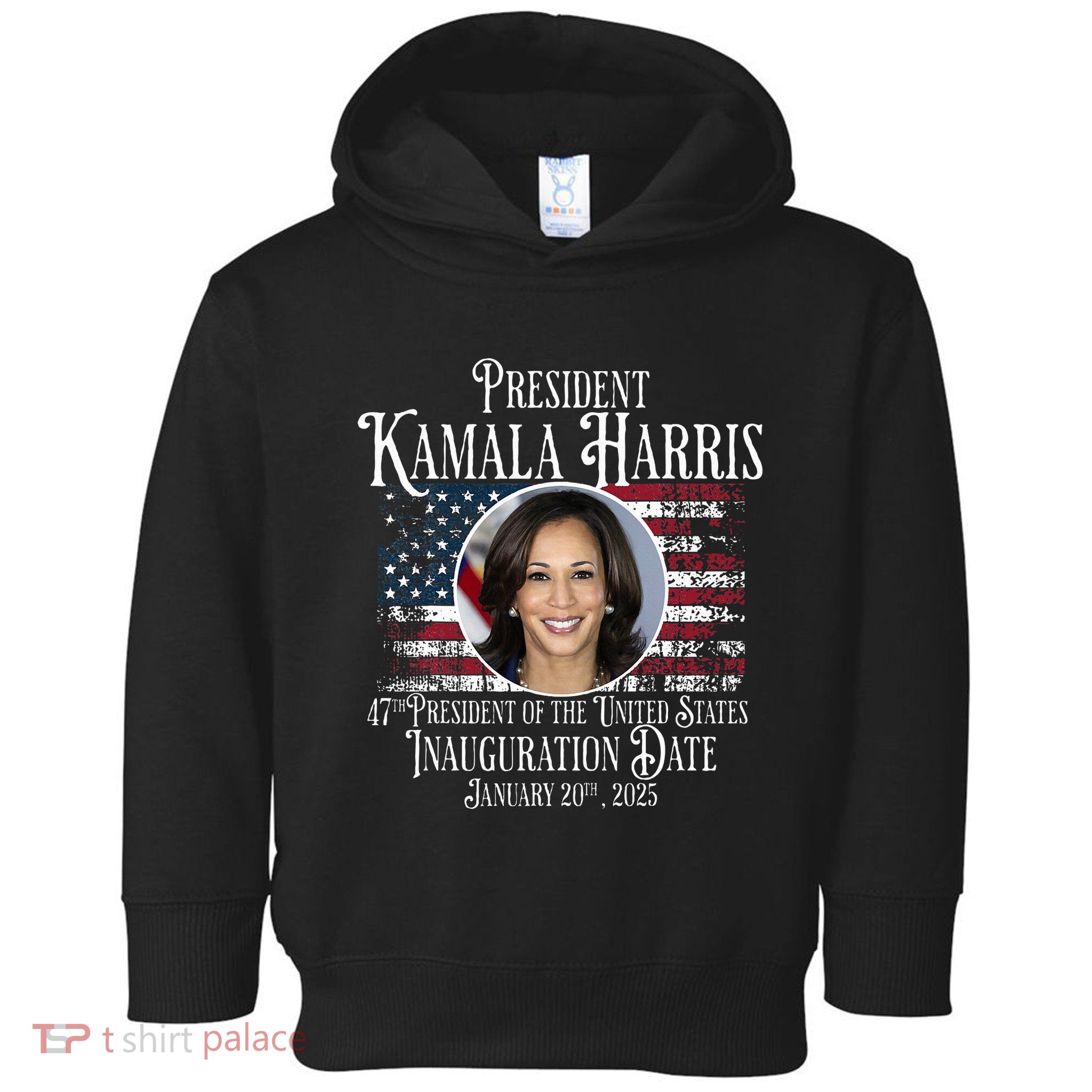 Kamala Harris Tim Walz Inauguration 2025 Victory Memorabilia Toddler Hoodie