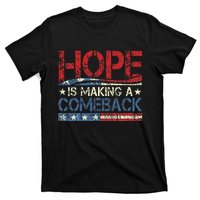 Kamala Harris Tim Waltz 2024 Hope Is Making A Comeback T-Shirt