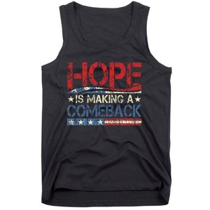 Kamala Harris Tim Waltz 2024 Hope Is Making A Comeback Tank Top