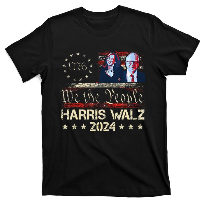 Kamala Harris Tim Walz Waltz T-Shirt