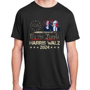 Kamala Harris Tim Walz Waltz Adult ChromaSoft Performance T-Shirt