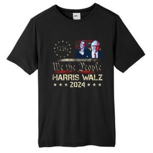 Kamala Harris Tim Walz Waltz Tall Fusion ChromaSoft Performance T-Shirt