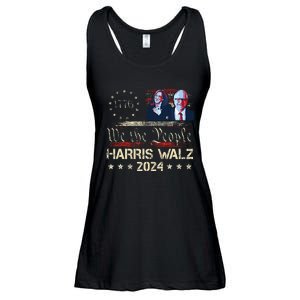 Kamala Harris Tim Walz Waltz Ladies Essential Flowy Tank