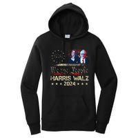 Kamala Harris Tim Walz Waltz Women's Pullover Hoodie