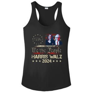 Kamala Harris Tim Walz Waltz Ladies PosiCharge Competitor Racerback Tank