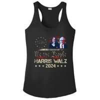 Kamala Harris Tim Walz Waltz Ladies PosiCharge Competitor Racerback Tank