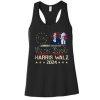 Kamala Harris Tim Walz Waltz Women's Racerback Tank