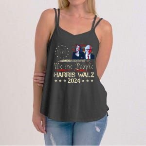 Kamala Harris Tim Walz Waltz Women's Strappy Tank