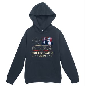 Kamala Harris Tim Walz Waltz Urban Pullover Hoodie