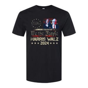 Kamala Harris Tim Walz Waltz Softstyle CVC T-Shirt