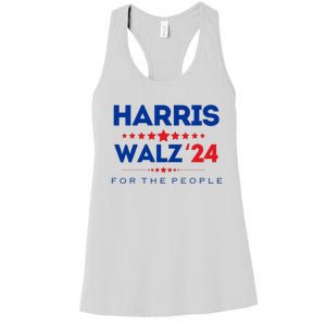 Kamala Harris Tim Walz Waltz For The People 2024 Women's Racerback Tank