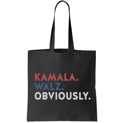 Kamala Harris Tim Walz Obviously 2024 Election Bag