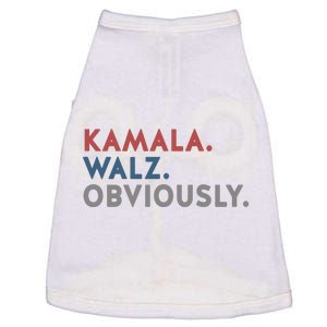 Kamala Harris Tim Walz Obviously 2024 Election Doggie Tank