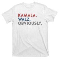 Kamala Harris Tim Walz Obviously 2024 Election T-Shirt