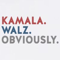 Kamala Harris Tim Walz Obviously 2024 Election Adult Drive Performance Visor
