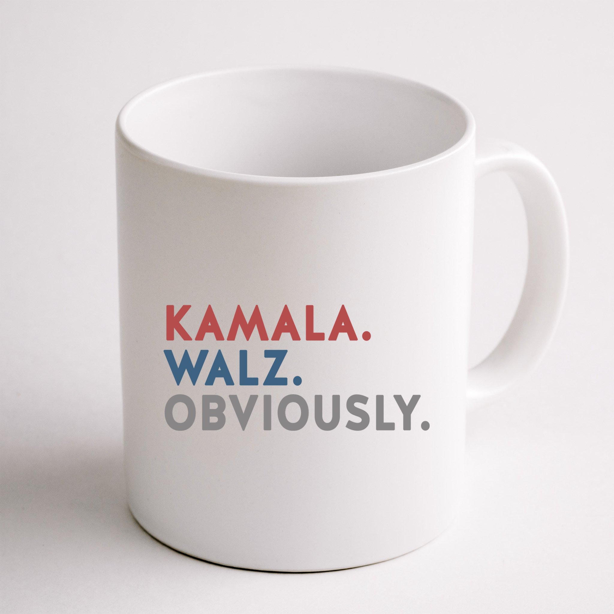 Kamala Harris Tim Walz Obviously 2024 Election Mug